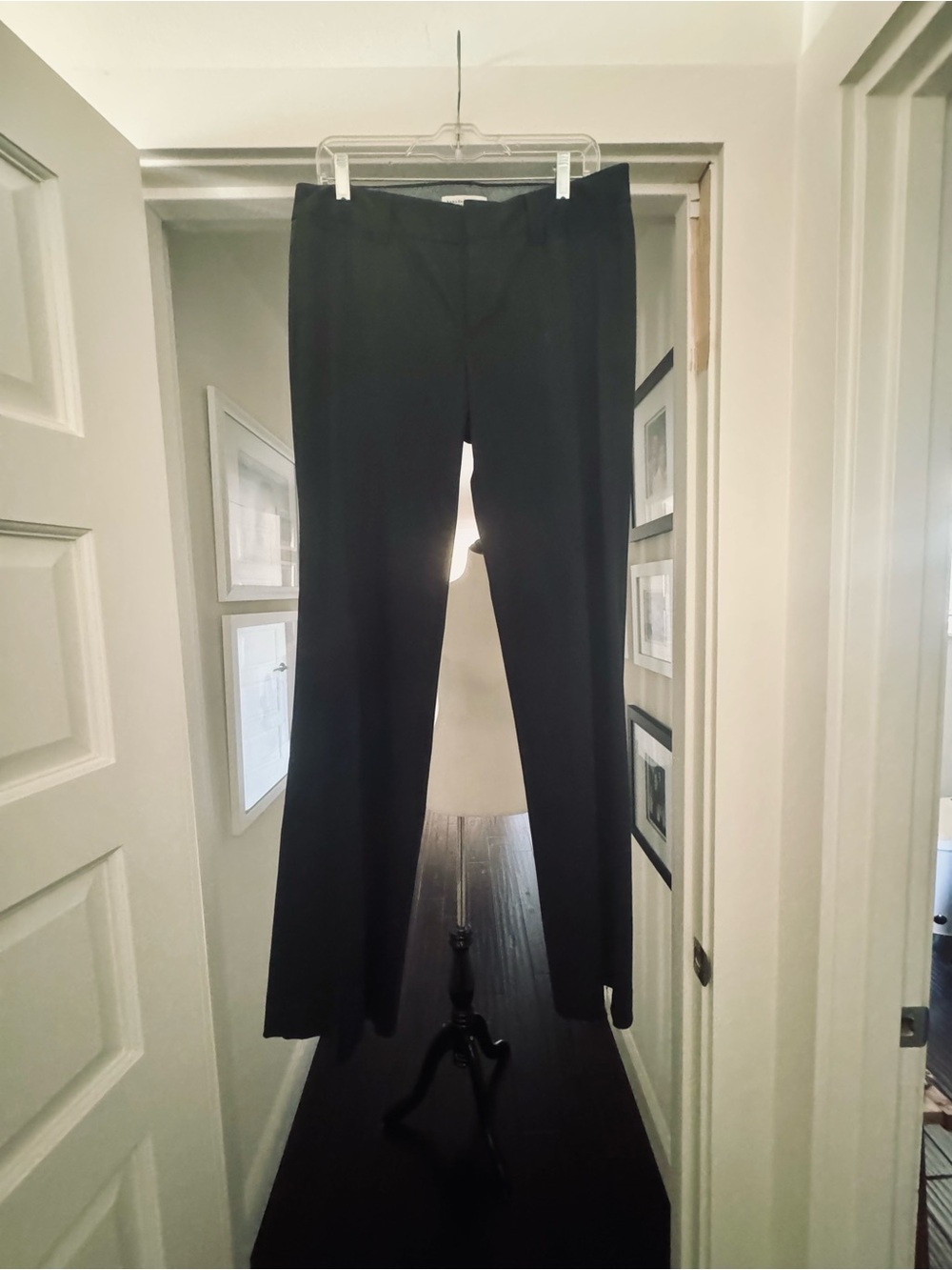 Banana Republic Black Logan fit Straight-Leg Work Pants
